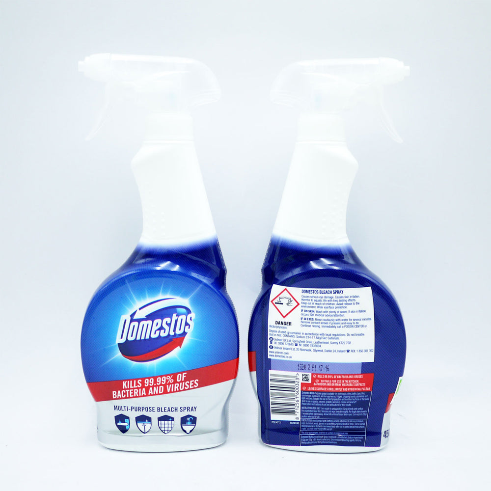 Domestos-Bleach-Spray-450ml. Domestos-Bleach-Spray-450ml.